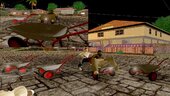 Buggy o Carretilla de construcción reemplaza cuatrimoto